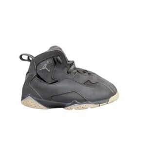 Nike Air Jordan Sneakers True Flight Toddler Baby 7 High Top Basketball Grey Kid